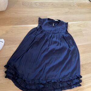 Elegant Navy Blue Kids Dress